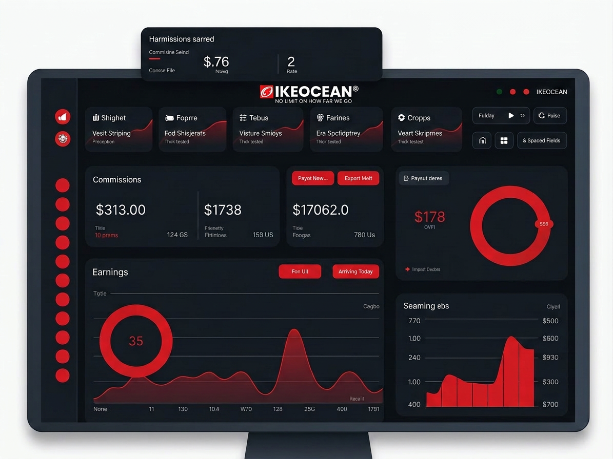 Agent commissions and payouts dashboard